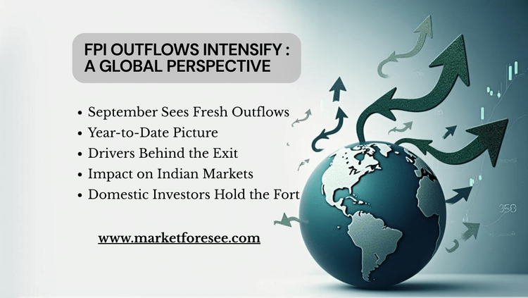Foreign Portfolio Investor (FPI) Outflows Intensify